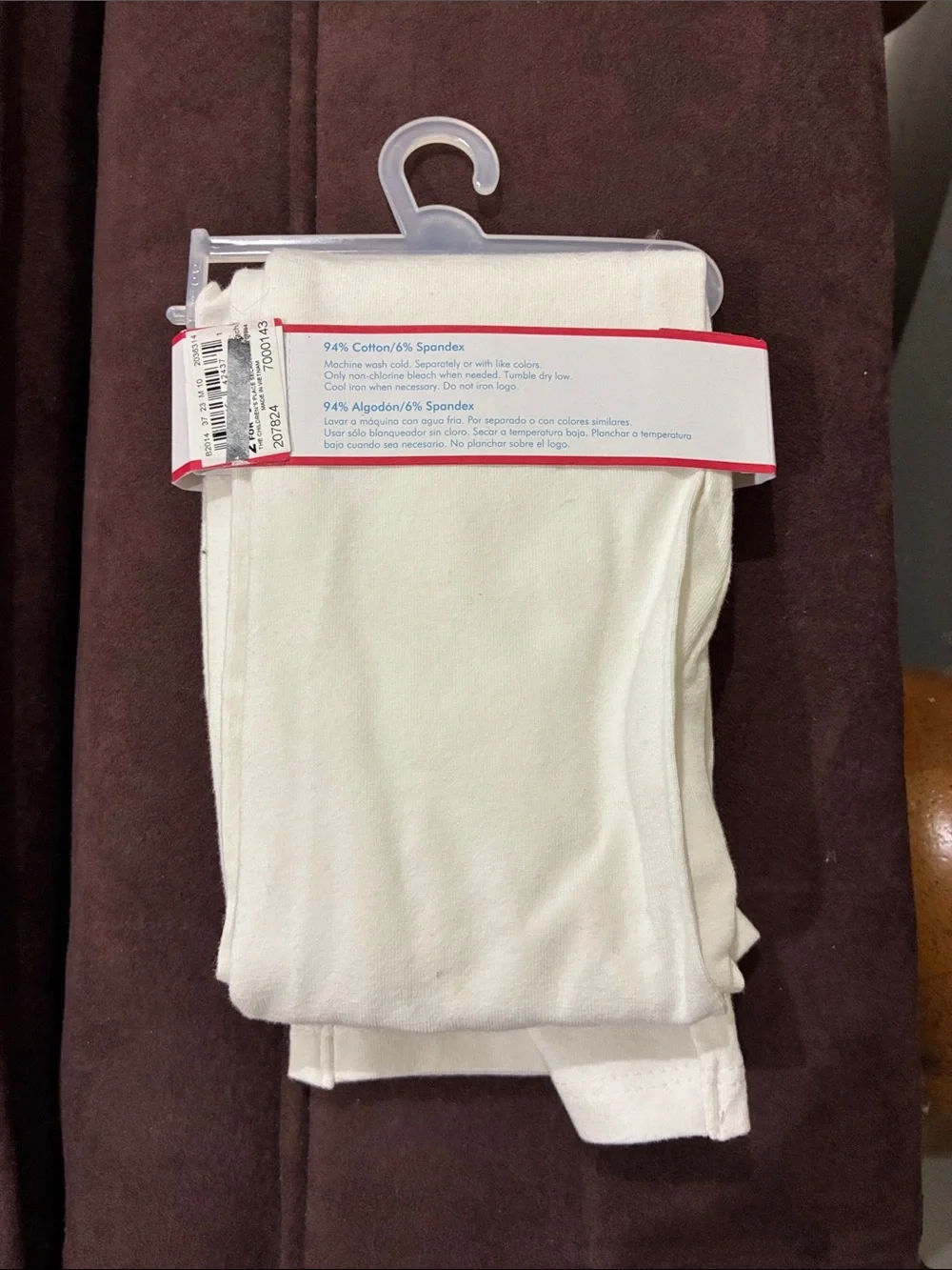 The Children's Place White Full-Length Leggings
